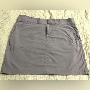 Columbia skort in light purple/ gray- ladies size 14